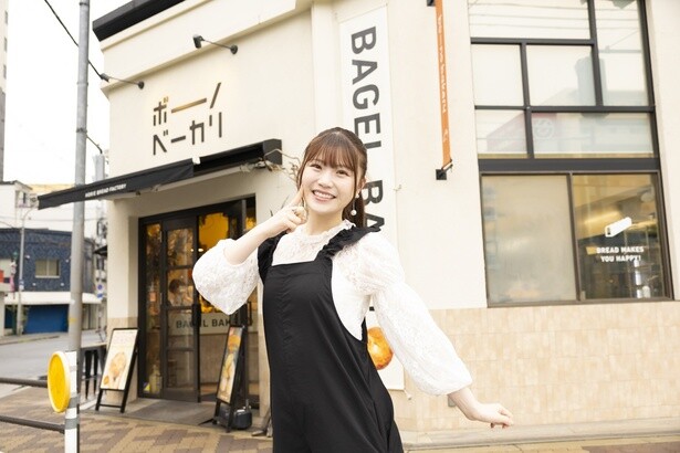 “むぎゅもち”生ベーグルに感動！大阪・堀江にある行列店「ボーノベーカリ」のパンの秘密とは？【NMB48・出口結菜の#んーーまい大阪パン旅】