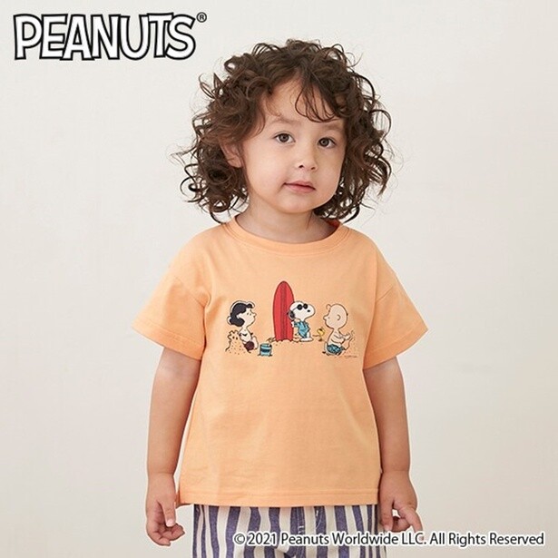 エコでかわいい、スヌーピーのキッズTシャツ＆チュニックが人気ブランド「petit main」から新発売