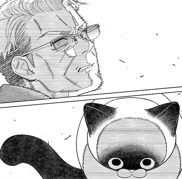 【ネコ漫画】生意気な野良猫と、伝説の極道元組長が繰り広げるドタバタコメディが大人気【作者に聞く】