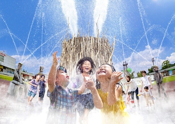 「モビリティリゾートもてぎ」ウォーターキャノン噴射でびしょ濡れに！涼しく遊べるイベント・アトラクションが盛りだくさん