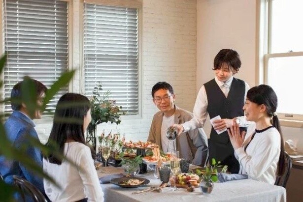 JTBが“感動パーティー”をプロデュース！日常空間で一流の食事体験を演出