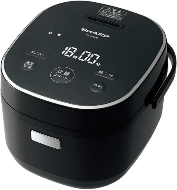 一人暮らしにもぴったりなコンパクトさ！パン調理機能も搭載した【シャープ】の炊飯器がAmazonで販売中‼