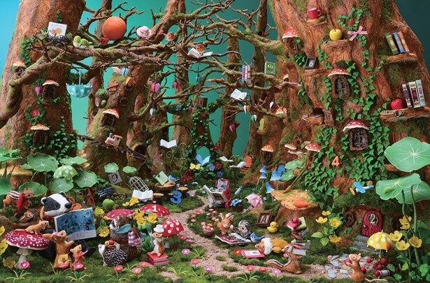 シリーズ77万部の人気さがしもの絵本「どこ？」4日間だけのちいさな世界展が開催