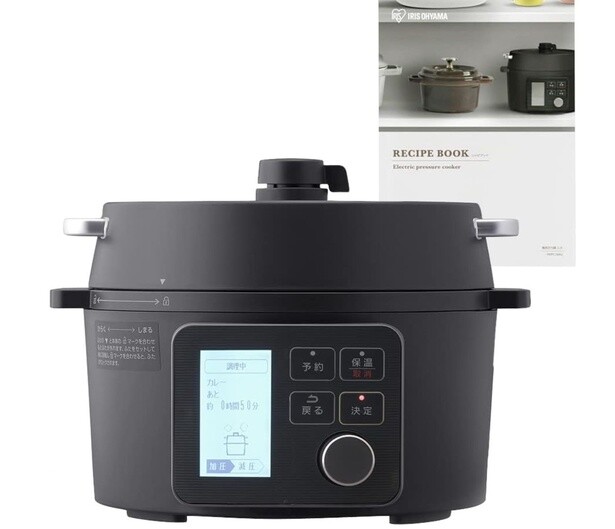 忙しい毎日に、本格料理をもっと手軽に。【アイリスオーヤマ】の電気圧力鍋がAmazonに登場‼