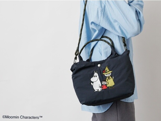 なんと卵2個分の軽さ！ムーミンキャラクターの刺しゅう入りバッグがヒットの予感