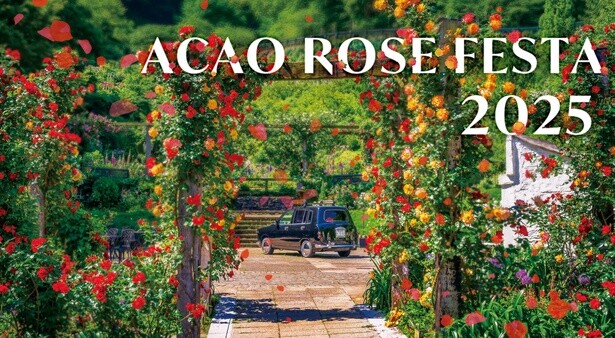 熱海がバラに染まる春、600種・4000株が咲き誇る「ACAO ROSE FESTA 2025(アカオ ローズフェスタ2025)」が開催中！