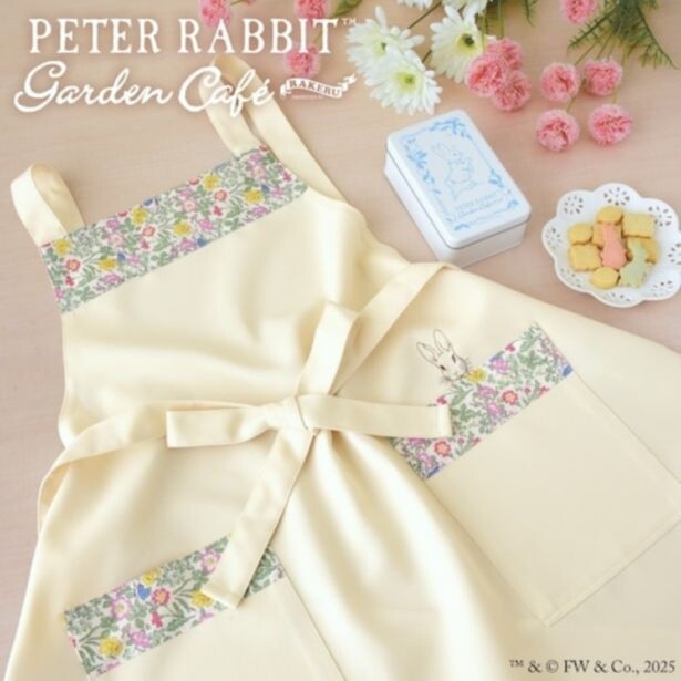 ピーターラビットの「Mother's day set」を母の日ギフトに！上品デザインのエプロンやクッキー缶のセット