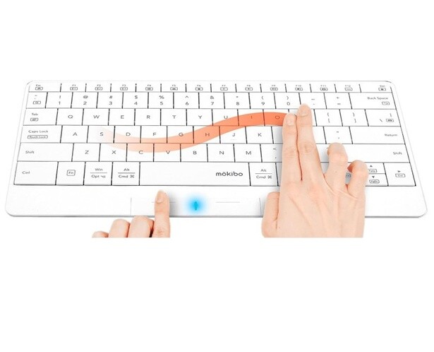 タッチパッドに進化するキーボード、軽量コンパクト設計で登場【ユニーク】のワイヤレスキーボードがAmazonに登場中‼