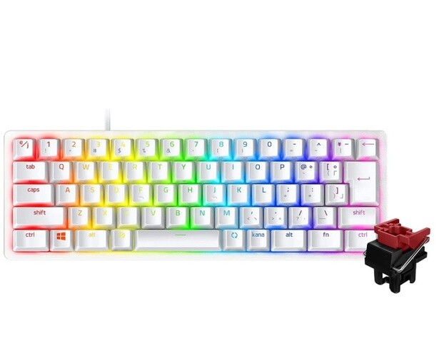 コンパクトデザインで光速アクチュエーション、ゲーム環境を最適する【レイザー】のゲーミングキーボードがAmazonに登場中‼