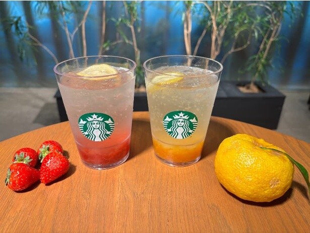 【スタバ新作】強炭酸×フルーツでChill & Relax！爽快感のある「チラックス ソーダ」が2種登場