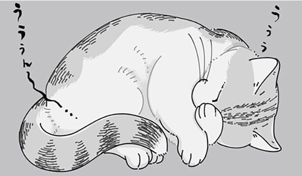 【ネコ漫画】愛猫の寝息がかわいすぎる!?その姿に「うちの猫もそうです」などSNSで共感コメントが続出