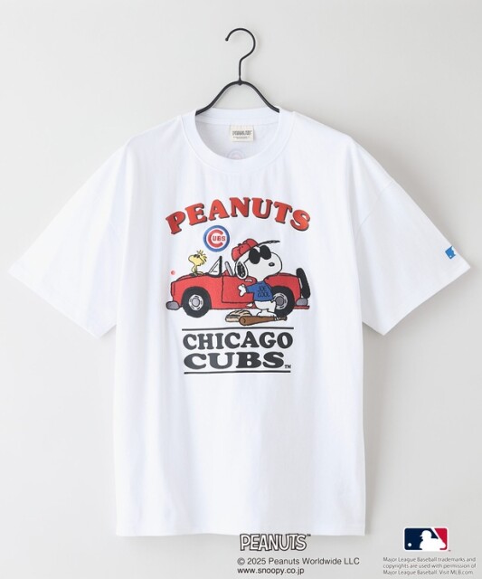 スヌーピーデザインのMLBコラボTシャツが「JEANS MATE」から登場！家族でおそろいコーデを楽しもう