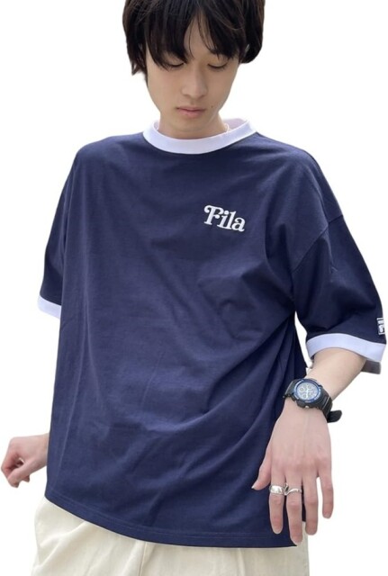 クラシカルなのに今っぽい！【フィラ】のTシャツが導く大人のカジュアルスタイル！Amazonで販売中！