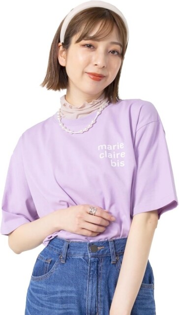 清潔感と美シルエットが両立！【マリクレール】のTシャツで大人のきれいめカジュアルを楽しもう！Amazonで販売中！