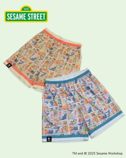 セサミストリートデザインの本格バスケアパレルが「BFIVE」から発売！練習用にはもちろん私服にも活用できそう