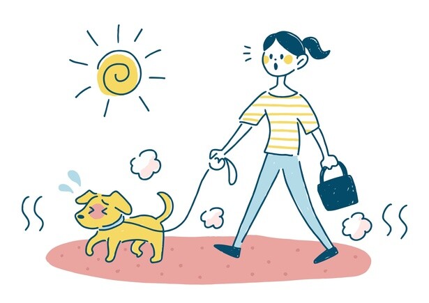 ペットのための熱中症対策！愛犬・愛猫向けの「熱中症週間予報」が今年も配信、予想の仕方は？