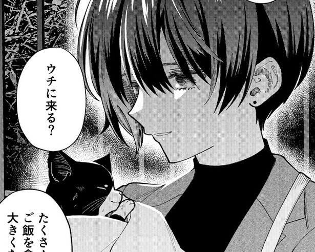 【ネコ漫画】「ねこ……だよね？」拾った子猫の“成長後の姿”に読者びっくり！巨大モフモフとの共生ライフが癒やしすぎる【話題作を描いたワケ】