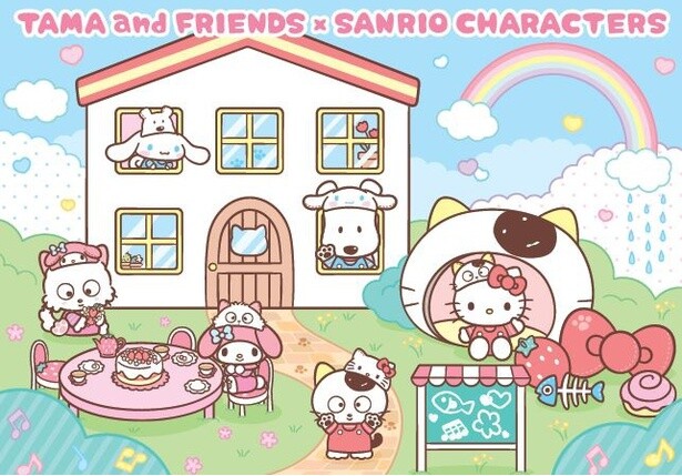 「タマ＆フレンズ」とハローキティ・シナモロール・マイメロディがコラボ！6月から大丸梅田で限定発売