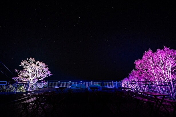 苗場スキー場に新絶景スポット誕生！標高1500メートルの「HOSHIZORAテラス」で星空＆山頂カフェを体験しよう