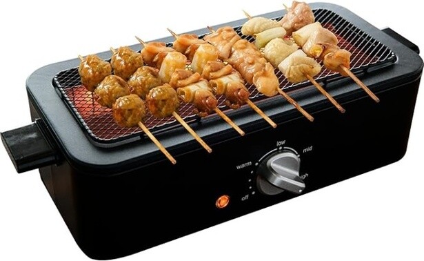 卓上で楽しむ本格炭火風！【ヤマゼン】の焼き鳥器が家庭の居酒屋気分を叶えてAmazonで販売中！