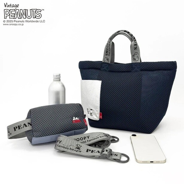 スヌーピーの刺しゅうがかわいい「ROOTOTE」の新作メッシュトートを夏の相棒に！ヘビロテ間違いなしの3色展開