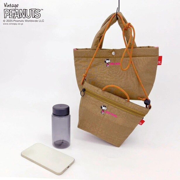 軽くてふかふかな「ROOTOTE」のスヌーピーデザイントート新作に注目！裏地のカラーもポイント