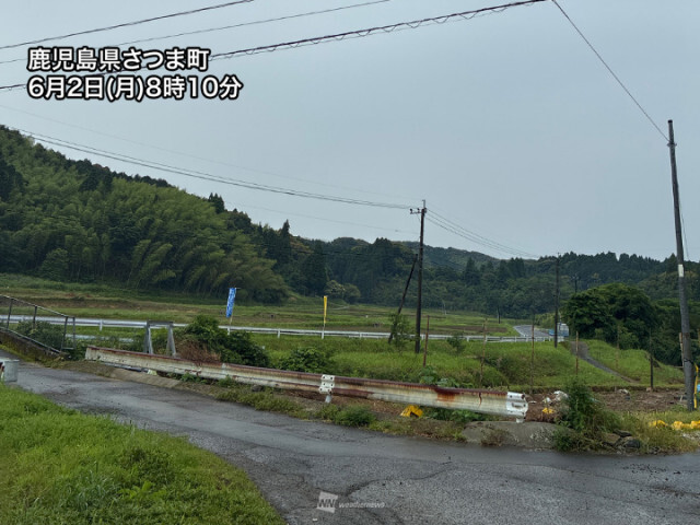 九州から雨の範囲が次第に拡大　今夜は雨の強まる所も