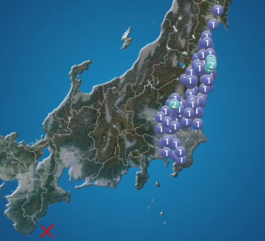 三重県南東沖でM5.7の深発地震　震度分布に“異常震域”の特徴