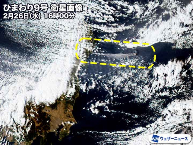 山林火災の大船渡　気象衛星からも煙を確認　東北太平洋側は少雨続く