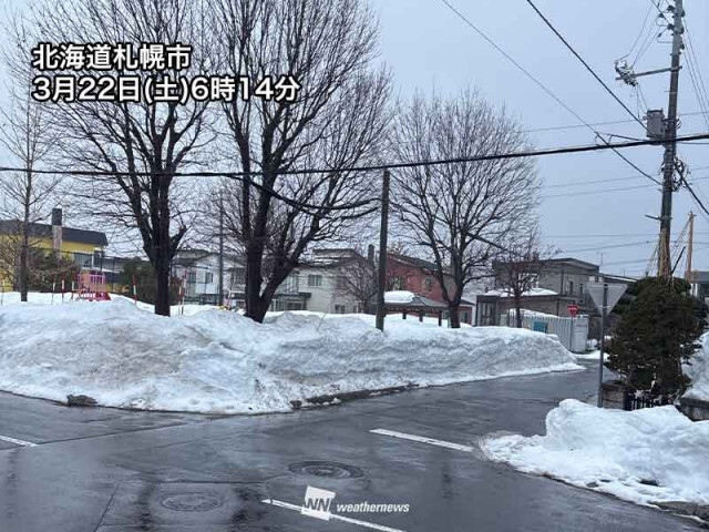 北海道や東北北部は傘が活躍　次第に雨から雪に変わるところも