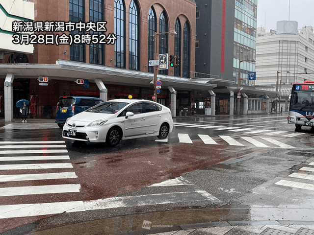 一時的に冬型の気圧配置　日本海側は雨が降りやすい