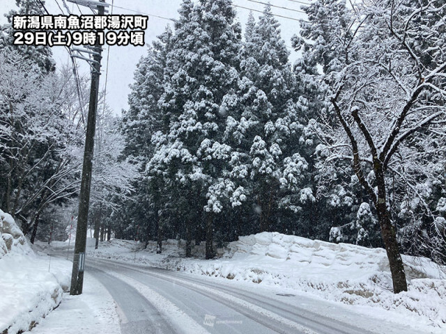 東日本内陸部は名残雪の週末　路面の悪化に注意