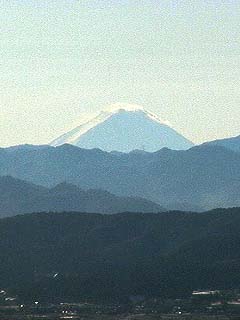 小諸から見る富士山