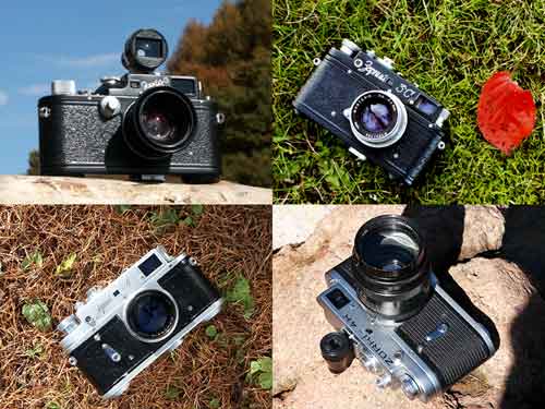 今日のクラシックカメラ2（ゾルキー3型、4型）