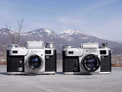 今日のクラシックカメラ（キエフ3型と4型）