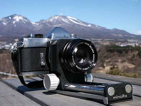 今日のクラシックカメラ（ミノルタSR-1）