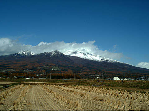 佐久から見た浅間山