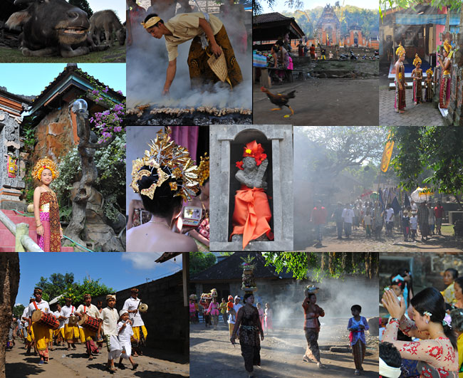 バリの村祭り